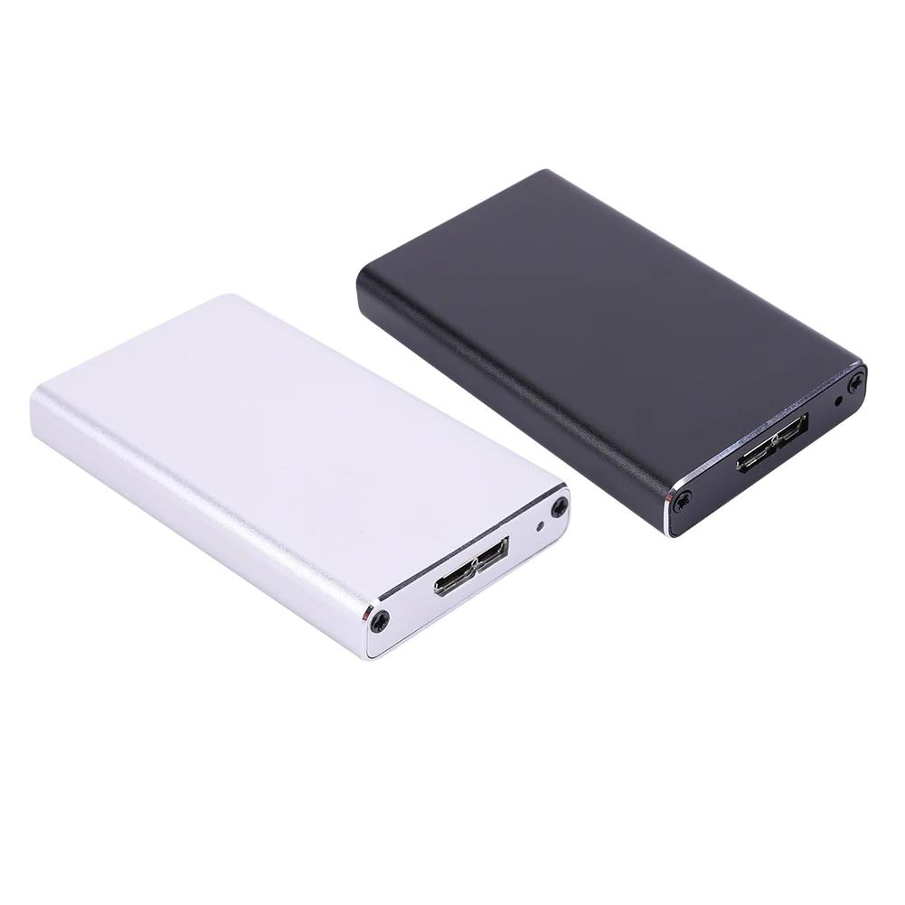 MSATA ϵ ̺ ̽ SSD Ŭ  ̽,  UASP MSATA USB 3.0 , 30*25/50 MSATA SSD ϵ ũ, USB3.0